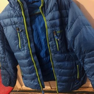 COPY - MARMONT BLUE SKI JACKET , pristine, kids XL